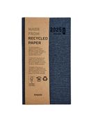 Agenda de poche Ecorama Kazar - 1 semaine sur 2 pages - 9 x 16 cm - bleu - Brepols