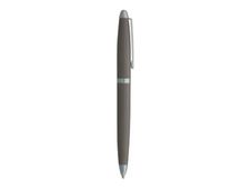 Daniel Hechter Alliance - Parure de stylo à bille et stylo plume - rayures acier gris
