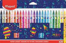 Maped Pixel Party - 24 Feutres en pochette carton