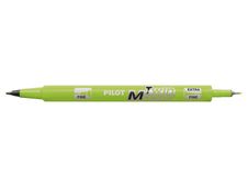 Pilot TWIN MARKER - Marqueur permanent - double pointe fine / extra fine - vert clair