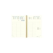 Recharge pour agenda SAD 13S 16 mois - 1 semaine sur 2 pages - 9 x 13 cm - Exacompta