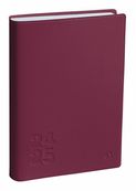 Agenda Touch - 1 jour par page - 12 x 17 cm - bordeaux - Quo Vadis
