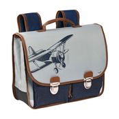Cartable Louise & Arthur 38 cm - 2 compartiments - petit explorateur - Quo Vadis