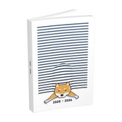 Agenda Marinière Addict - 1 jour par page - 12 x 17 cm - différents modèles disponibles - Hamelin