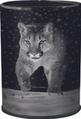 Pot a crayons Cougar - 6,5 x 10,8 cm - Oberthur
