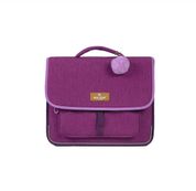 Cartable Walker Rookie - 38 cm - 3 compartiments - fuchsia - Carpentras