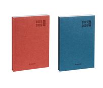 Agenda Eco - 1 jour par page - 11,5 x 16,9 cm - 3 couleurs disponibles - Brepols