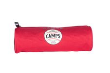 Trousse ronde Camps Baseball - 1 compartiment - rouge - Kid'Abord