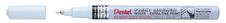 Pentel PAINT SUPER - Marqueur permanent - pointe extra fine - blanc