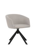 Fauteuil ARCO - pieds pyramidal - beige lin