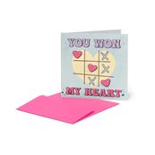 Legami - Petite carte de voeux Tic-Tac-Toe