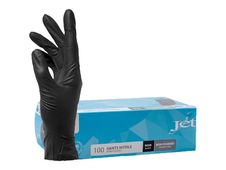 Jet - 100 gants nitrile - T7 (S) - noir
