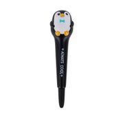 Stylo à encre gel antistress squishy penguin