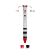 Stylo à bille 2 couleurs robot