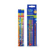 Set de 4 crayons à papier hb parfumés space