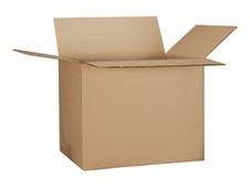 10 cartons caisses américaines  - 20 cm x 14 cm x 14 cm - Double cannelure - Logistipack