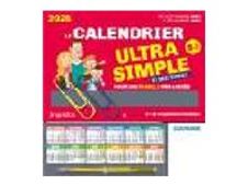 Mini calendrier pour une famille organisée de Septembre à Décembre (16 mois) - 240 x 250 mm - Frigobloc