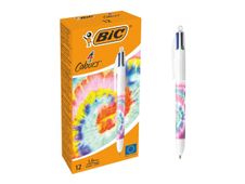 BIC 4 Couleurs Botanical Universe - Stylo à bille 4 couleurs - 1 mm - moyen - rétractable