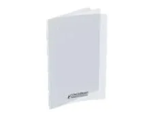 Conquérant Classique - Cahier polypro A4 (21x29,7cm) - 48 pages - petits carreaux (5x5mm) - transparent