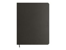 de KEMPEN - Carnet de notes de poche - 11 x 16 cm - 160 pages - papier crème - uni - ashblack