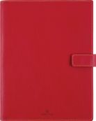 Agenda à spirale Milano - 1 semaine sur 2 pages - 22 x 28 cm - rouge - Oberthur