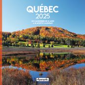 Calendrier mensuel 30x30 cm - 16 mois - Québec