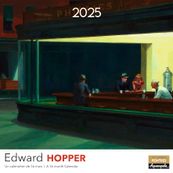 Calendrier mensuel 30x30 cm - 16 mois - Museum Edward Hopper