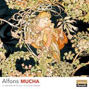 Calendrier mensuel 30x30 cm - 16 mois - Museum Alfons Mucha