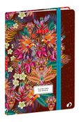 Quo Vadis Catalina Estrada - Agenda - 2025 - semainier - mini - 99.1 x 150 mm - portrait - papier blanc - nature - flowers - ara - couvercle multicolore - carton
