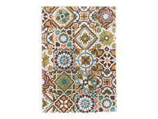 Paperblanks Portuguese Tiles - Journal - reliure piquée - midi - 120 x 180 mm - 144 pages - ligné - Porto - multicolore