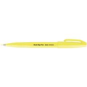 Pentel Arts Brush Sign Pen - Feutre - jaune fluo