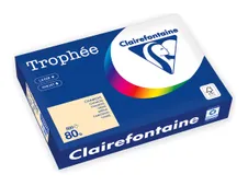 Clairefontaine Trophée -Papier - chamois - A4 (210 x 297 mm) - 80 g/m² - Ramette de 500 feuilles 