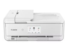 Canon PIXMA TS9551Ca - Imprimante multifonctions - couleur - jet d'encre - A4 (210 x 297 mm), Legal (216 x 356 mm) (original) - A3 (support) - jusqu'à 15 ipm (impression) - 200 feuilles - USB 2.0, LAN, Wi-Fi(n) - blanc