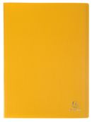 Exacompta Protège-documents A4 Jaune 100 Vues – Polypropylène Souple Opak – Porte-vues Résistant pour Classement