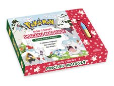 Pokémon - Mon coffret pinceau magique - spécial noël à Paldea - Lot de posters à colorier