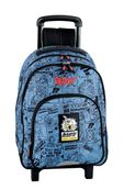 Sac a roulettes Asterix strip paper 2 compartiments - Hamelin