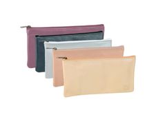 Trousse plate cuir irise 1 compartiment assortis  - oxford