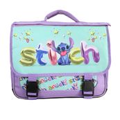 Cartable Stitch - 38cm -  2 compartiments - violet - Bagtrotter