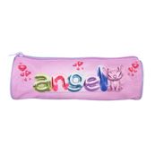 Trousse Stitch - 22cm -  1 compartiment - rose/turquoise - Bagtrotter