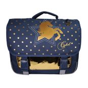 Cartable Cybel - 38cm -  2 compartiments - marine - Bagtrotter