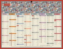 Calendrier bancaire illustré BOUCHUT 16 Mois Mini 21 x 26,5 cm Pefc 70 %