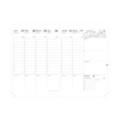 PLANNING SD FR Recharge - 18x24 cm - Semainier - 16 mois de septembre à décembre - Quo Vadis