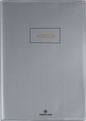 Agenda Cirrus - 1 jour par page - 15 x 21 cm - gris foncé - Oberthur