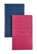 Agenda de poche Cube 16M - 1 semaine sur 2 pages - 9 x 16 cm - 2 couleurs disponibles - Brepols