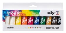 Darwi For You - Peinture acrylique - Essentials Set 10x20ml 