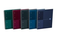 OXFORD - Cahier International Notebook A4+ - Ligné 6mm 160 Pages - Reliure Intégrale - Couverture Carte