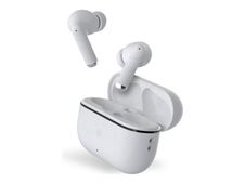 Force Play III - Écouteurs sans fil avec micro - intra-auriculaire - Suppresseur de bruit actif - blanc