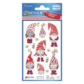 Avery - 7 stickers en sachet - 160x83x1 -  lutins à paillettes