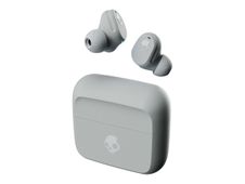 Skullcandy Mod - Écouteurs sans fil avec micro - intra-auriculaire - Suppresseur de bruit actif - bleu, gris clair
