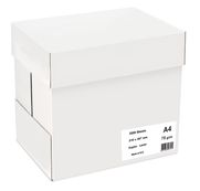Papier blanc - A4 (210 x 297 mm ) - 75 g/m² - 2500 feuilles ( carton de 5 ramettes)